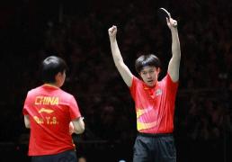 三连冠达成！國(guó)乒混团收官战完美到让日本只拿1分