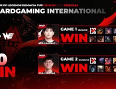 赛后战報(bào)丨2025德(dé)玛西亚杯EDG 2:0 WE