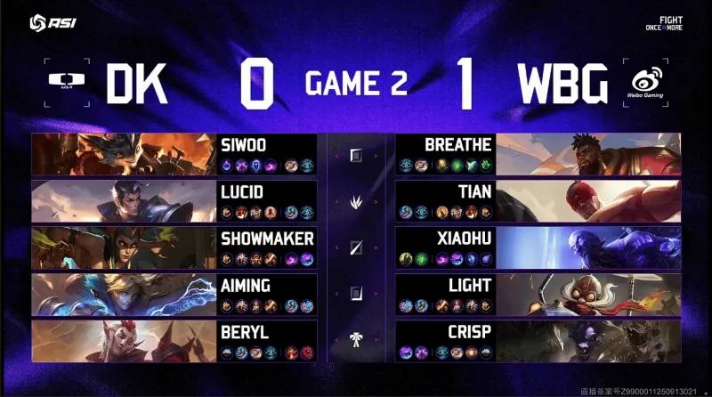 LOL亚洲邀请赛2:0爆冷击败DK，WBG真(zhēn)外战內(nèi)行？