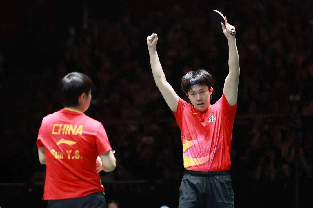 三连冠达成！國(guó)乒混团收官战完美到让日本只拿1分