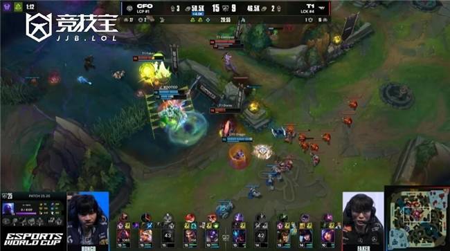 LOL-S15瑞(ruì)士轮：CFO爆冷掀翻T1！